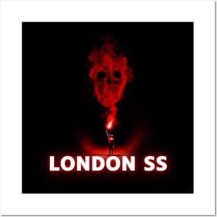 london ss red smoke Posters and Art